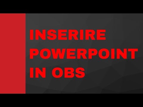 Tutorial Powerpoint in OBS