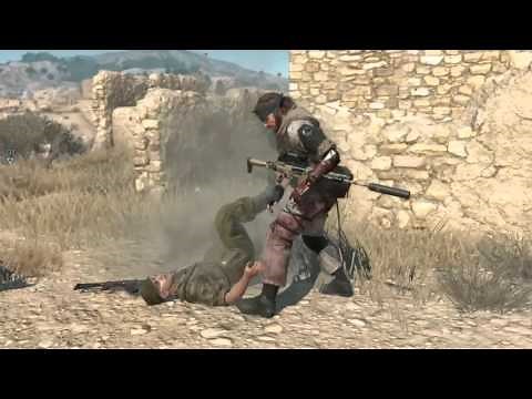 Metal Gear Solid 5 Phantom Pain All CQC Animation