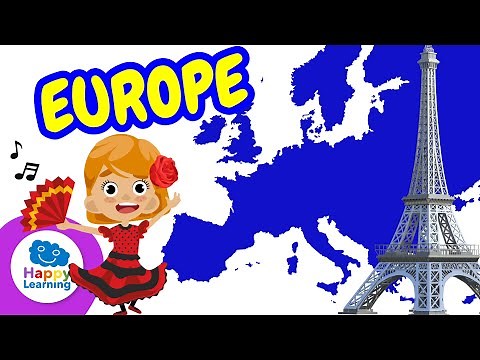 EUROPE - FUN FACTS FOR KIDS | Happy Learning 🇪🇺