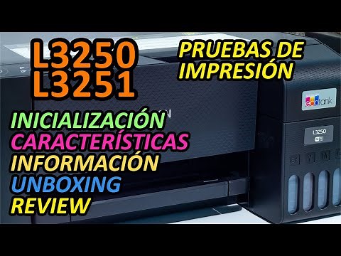 Printer🖨️Epson L3250 L3251 ET-2812 ET-2815 ET-2400| Unboxing | Review | Initialization | Evidence
