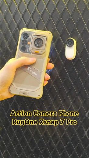 A Phone with a Snap-On Action Camera? #ulefone #RugOne