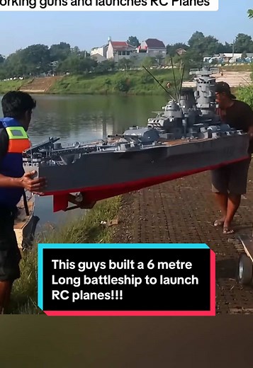 RC Yamato Battleship: 6 Metre Marvel with Planes!