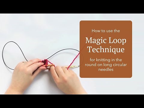 How to use the Magic Loop Technique - with Bendigo Woollen Mills