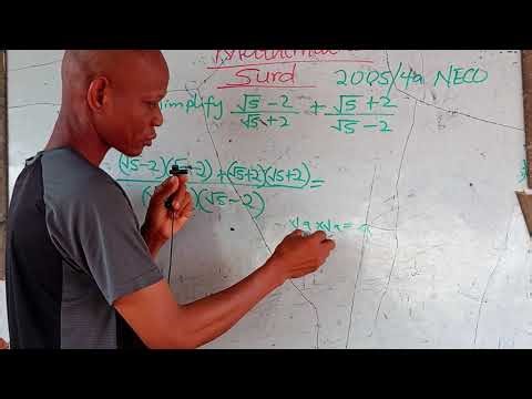 “Surds Explained in Seconds! | Simplify Surds the Easy Way 🔥 | Adeiza Xplains”