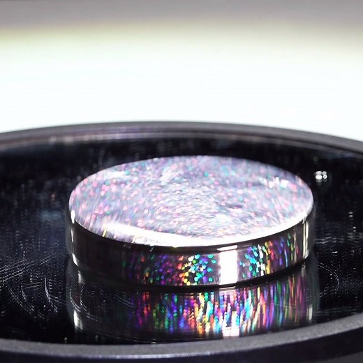 87K views · 1.1K reactions | A Eulers Disk is used to illustrate and study the dynamic system of a spinning disk on a flat or curved surface. As the disk gradually decreases its azimuthal rotation, there is also a decrease in amplitude and increase in the frequency of the disk's axial precession. | Science Channel | Facebook