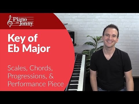 Key of Eb MAJOR Piano Lesson: Scales, Fingering, Chords, Progressions, & More!