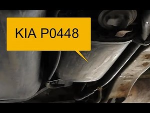 How to Fix a KIA P0448 Code Evaporative Emission Control System Vent Control Circuit Shorted