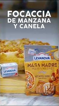 Apple and Cinnamon Focaccia | Dulces con Alma x Levanova