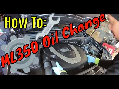 How To: Mercedes-Benz ML350 Oil Change