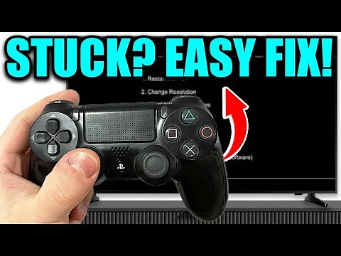 How to Fix PS4 Stuck in Safe Mode! PS4 Safe Mode Loop Easy Fix!