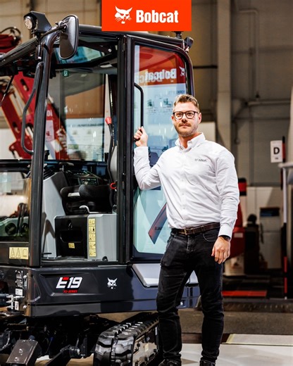 153 reactions · 3 comments | Built for comfort, engineered for control.  Meet the next-generation Bobcat E19 mini excavator — revealed for the first time at Agritechnica. With SmartFlow hydraulics, minimal tail overhang, and up to four AUX lines, it delivers precise performance in even the tightest spaces. | Bobcat EMEA | Facebook
