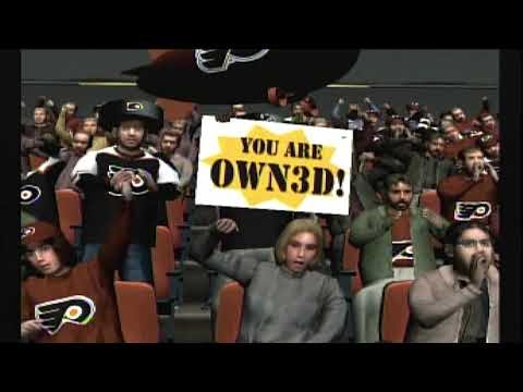 NHL 2K6 Season mode - New Jersey Devils vs Philadelphia Flyers