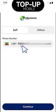 How to use the Dashen Bank Super App Air time purchase feature