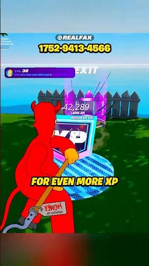 1,000,000 XP = Easy 🧠 #fortnite #shorts