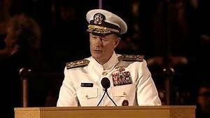 Naval Adm. Delivers Graduation Speech