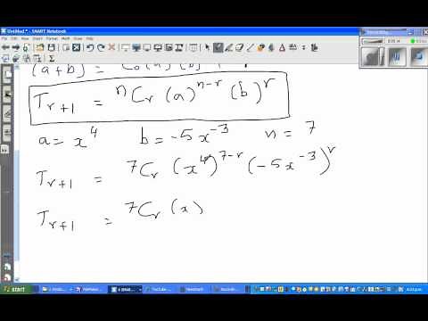Finding the constant term by using Binomial Theorem
