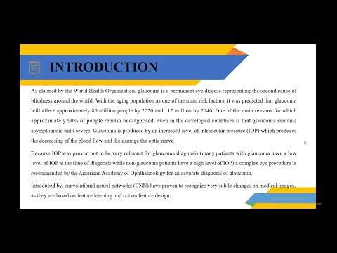 26 Glaucoma Detection Using Deep Learning and Streamlit