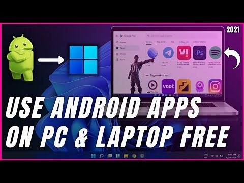 How to Download & Install Apps in Laptop Windows 11 | how to play android games on pc - 2023