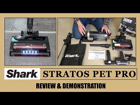 Shark Stratos IZ400UKT Pet Pro Cordless Stick Vacuum In Depth Review & Demonstration