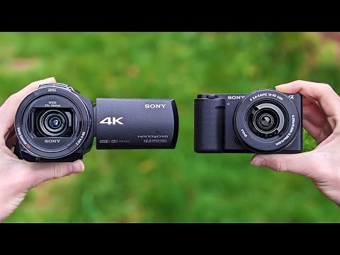 Camcorder vs Mirrorless Camera - Which One is Better?