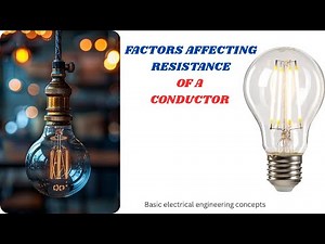 What are the factors affecting electrical resistance of a metallic conductor