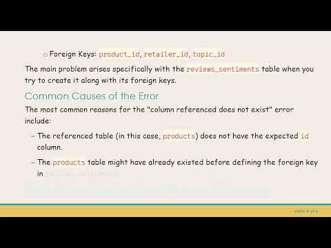 How to Create a Table with Multiple Foreign Keys in PostgreSQL: Solving Common Issues