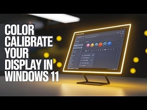 How to Color Calibrate Your Display in Windows 11 | Step-by-Step Guide