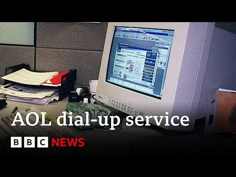 AOL ends dial-up service after more than 30 years | BBC News