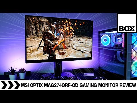 MSI Optix MAG274QRF-QD 27" Gaming Monitor Review | WQHD 165Hz