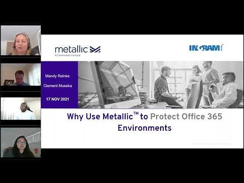 Commvault: Using Metallic to Protect Office 365 Environments