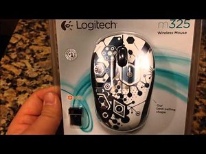 Logitech M325 Wireless Mouse Unboxing