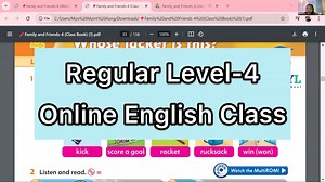 299 reactions · 22 shares | ✔️✨Regular Level-4 Online English Class...