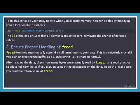 Resolving the fread Length Issue in C+ +