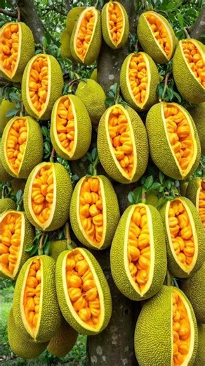 easy and fast method to propagate and grow jackfruit trees #garden #fruits #nature