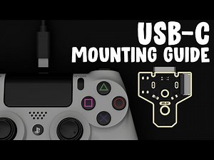 PS4 controller USB-C V3 | Mounting guide | #10