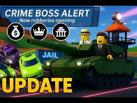 🔥 Roblox Jailbreak UPDATE REVIEW! 🚨 Tank Royale, Racetrack Mode + Robbery Buffs and more!