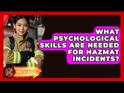 What Psychological Skills Are Needed For Hazmat Incidents? - Inside the Firehouse