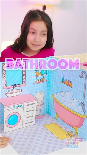 🏠 Wow! My BARBIE Doll Got Her Own Paper 🧻 House! 💕