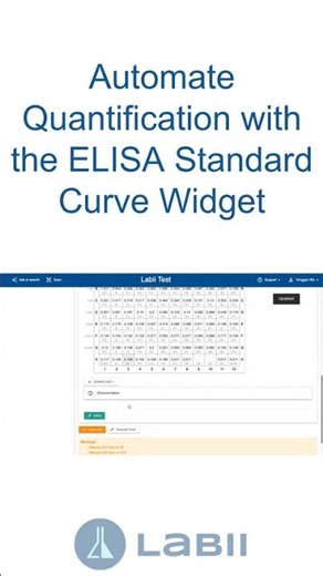 Electronic Lab Notebook (ELN) for ELISA