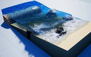 FluidFlux V1.1最新版简单说明 UE4/UE5 虚幻引擎水流流体插件 UnrealEngine Fluid Flux 1.1_何勇作坊录制