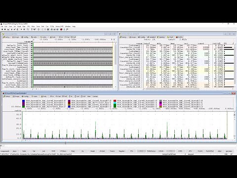 OS and RTE Profiling for TriCore AURIX Trace Recording and Export with TRACE32