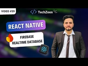 React Native Tutorial #59 : Firebase Realtime Database | CRUD Operations | 2024