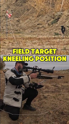 Field Target, Kneeling Position #fieldtarget #shoot #snipers