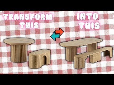 Transformer Table Expandable Round Dining Table Set for 4 to 8 Review