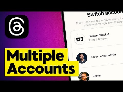 How to Add Multiple Accounts on Threads