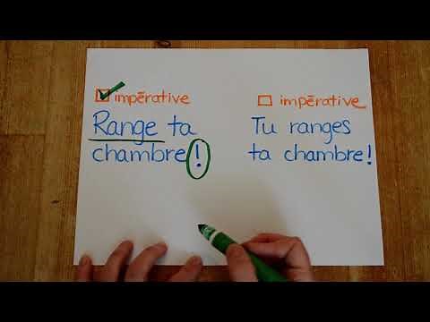 Français-la phrase impérative