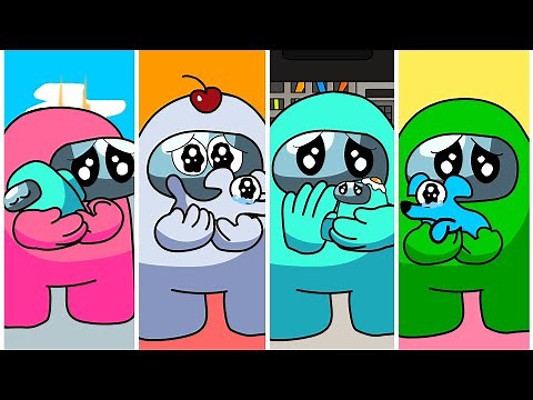 ⭐️ TOP 10 BEST AMONG US ANIMATIONS COMPILATION #1