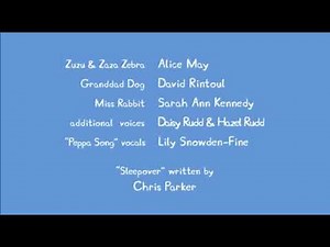 Peppa Pig - Sleepover Créditos