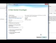 Windows Live Mail - das Abrufen der Mails gelingt so