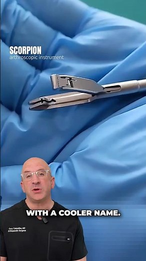 This Orthopedic Surgical Tool Works Like a Scorpion!